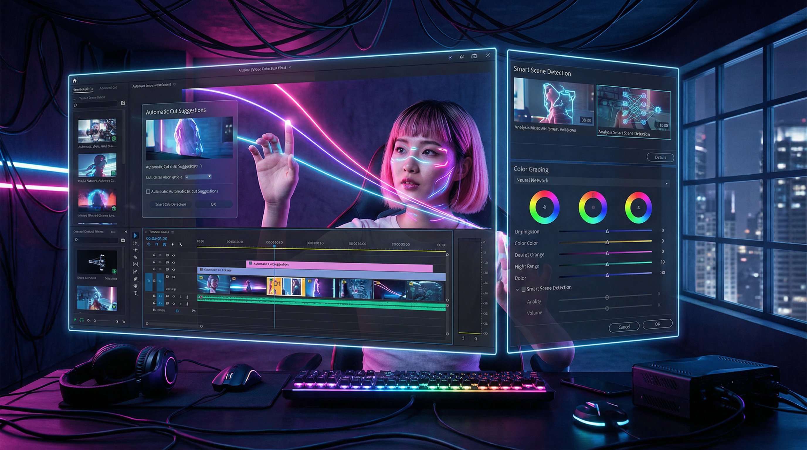 黄色仓库 AI视频剪辑工具